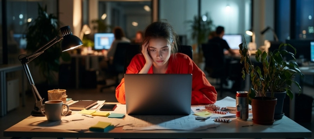 Gráfico de estadísticas de agotamiento laboral de empleados 2026