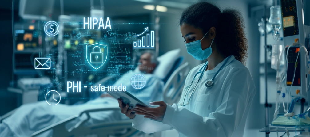 WorkTime HIPAA-safe monitoring in healthcare environment