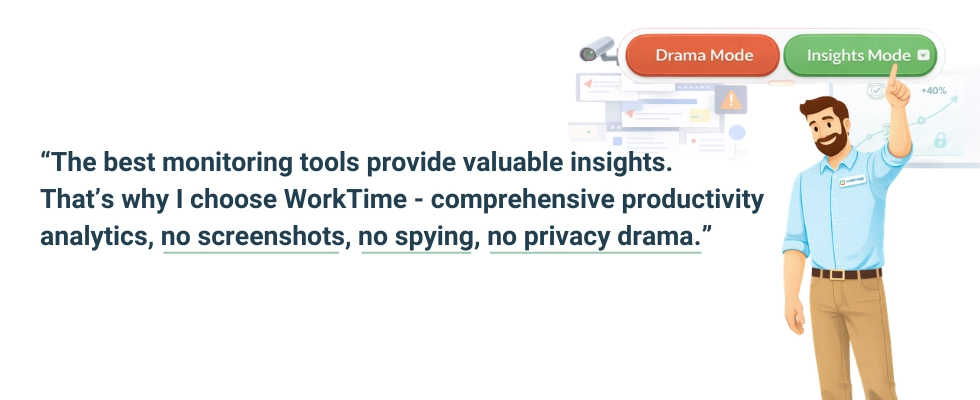 WorkTime - comprehensive productivity analytics.